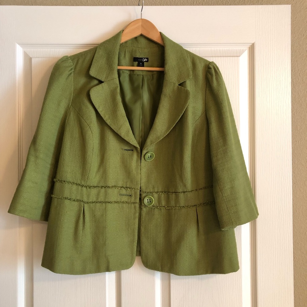 East 5th green jacket.